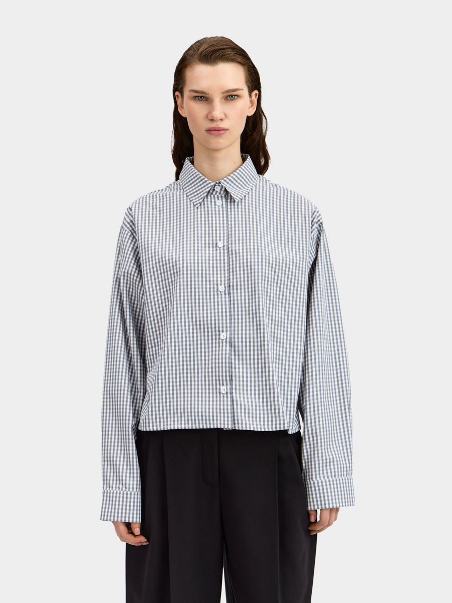 Рубашка Диша укороченная, Серый
Рубашка Диша укороченная, Серый