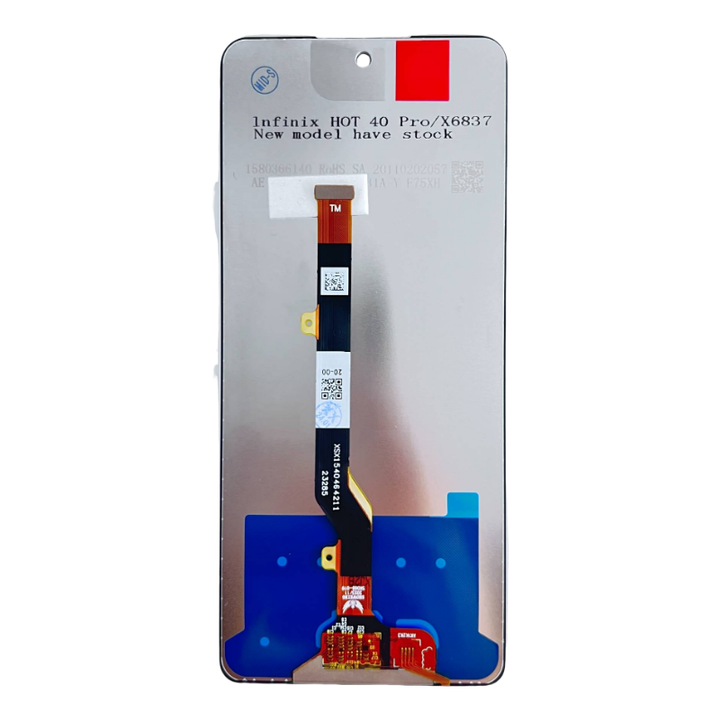 Infinix Hot 40 pro X6837 Дисплей lcd в сборе с тачскрином ORIG SP купить за 3 400