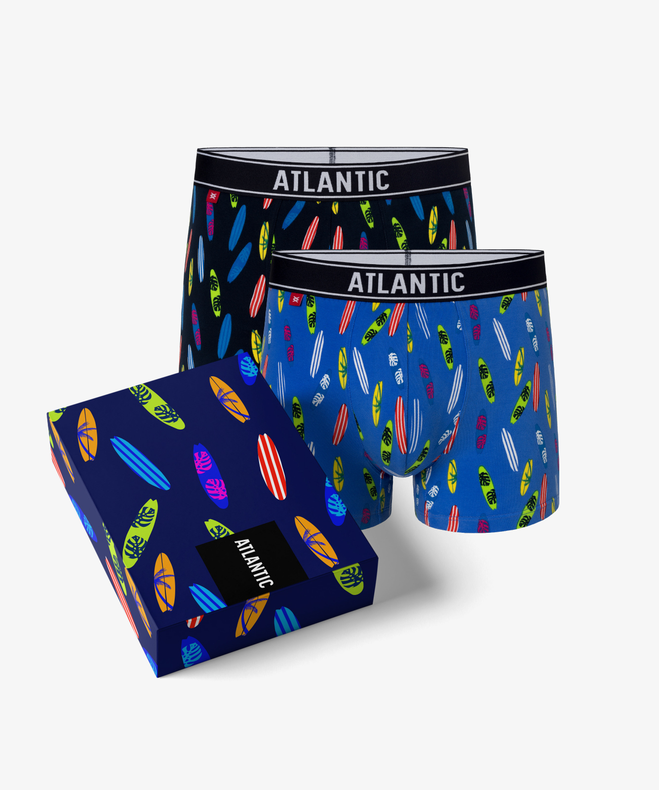 Мужские трусы шорты Atlantic, набор из 2 шт., хлопок, темно-синие + бирюзовые, 2GMH-012, Микс
Мужские трусы шорты Atlantic, набор из 2 шт., хлопок, темно-синие + бирюзовые, 2GMH-012, Микс