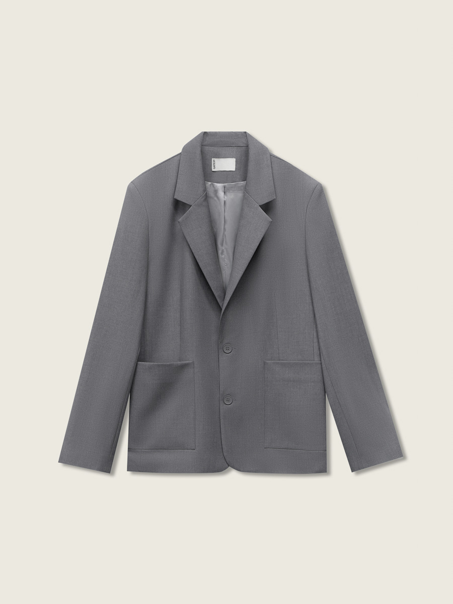 Пиджак Бостон с накладными карманами, Серый
Пиджак Бостон с накладными карманами, Серый