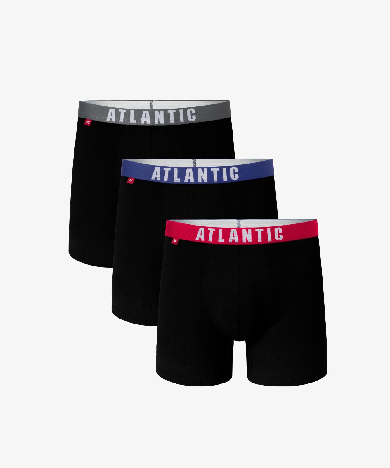 Мужские трусы шорты удлиненные Atlantic, набор 3 шт., хлопок, черные, 3MH-037, Черный
Мужские трусы шорты удлиненные Atlantic, набор 3 шт., хлопок, черные, 3MH-037, Черный