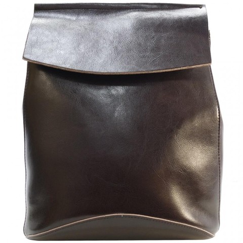 Женский коричневый рюкзак из кожи 2191