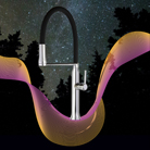 Смеситель для кухни с магнитным держателем и гибким изливом KITCHEN MAGNET 388801MC