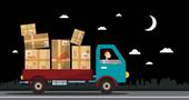 Ночная доставка по Москве 700р