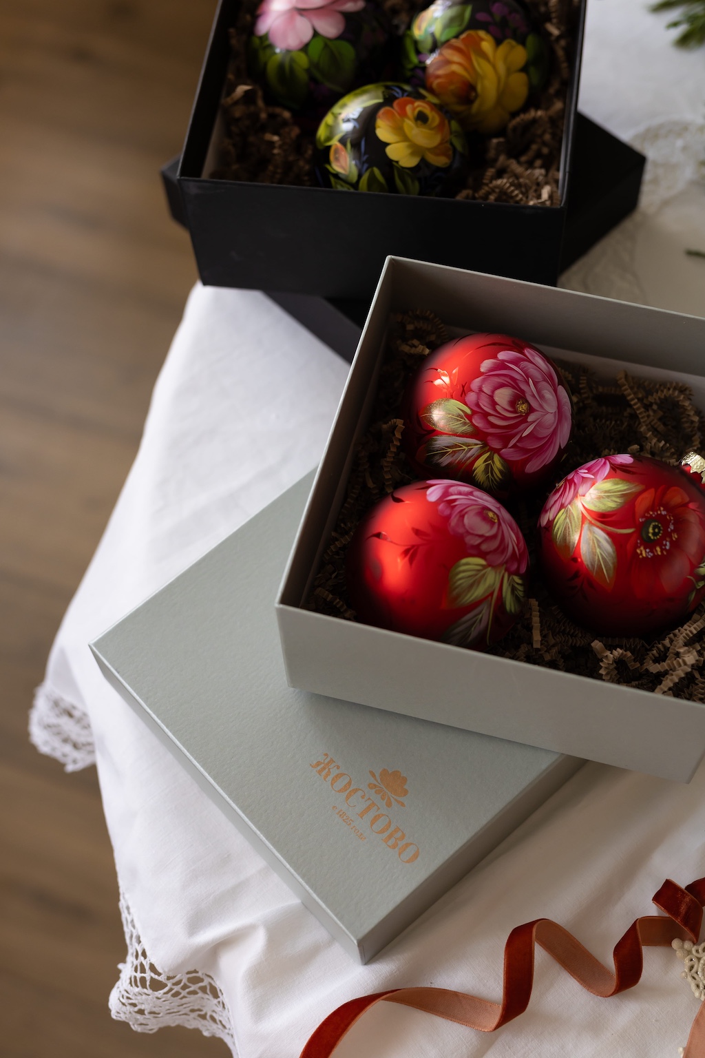 Наборы в картонных коробках