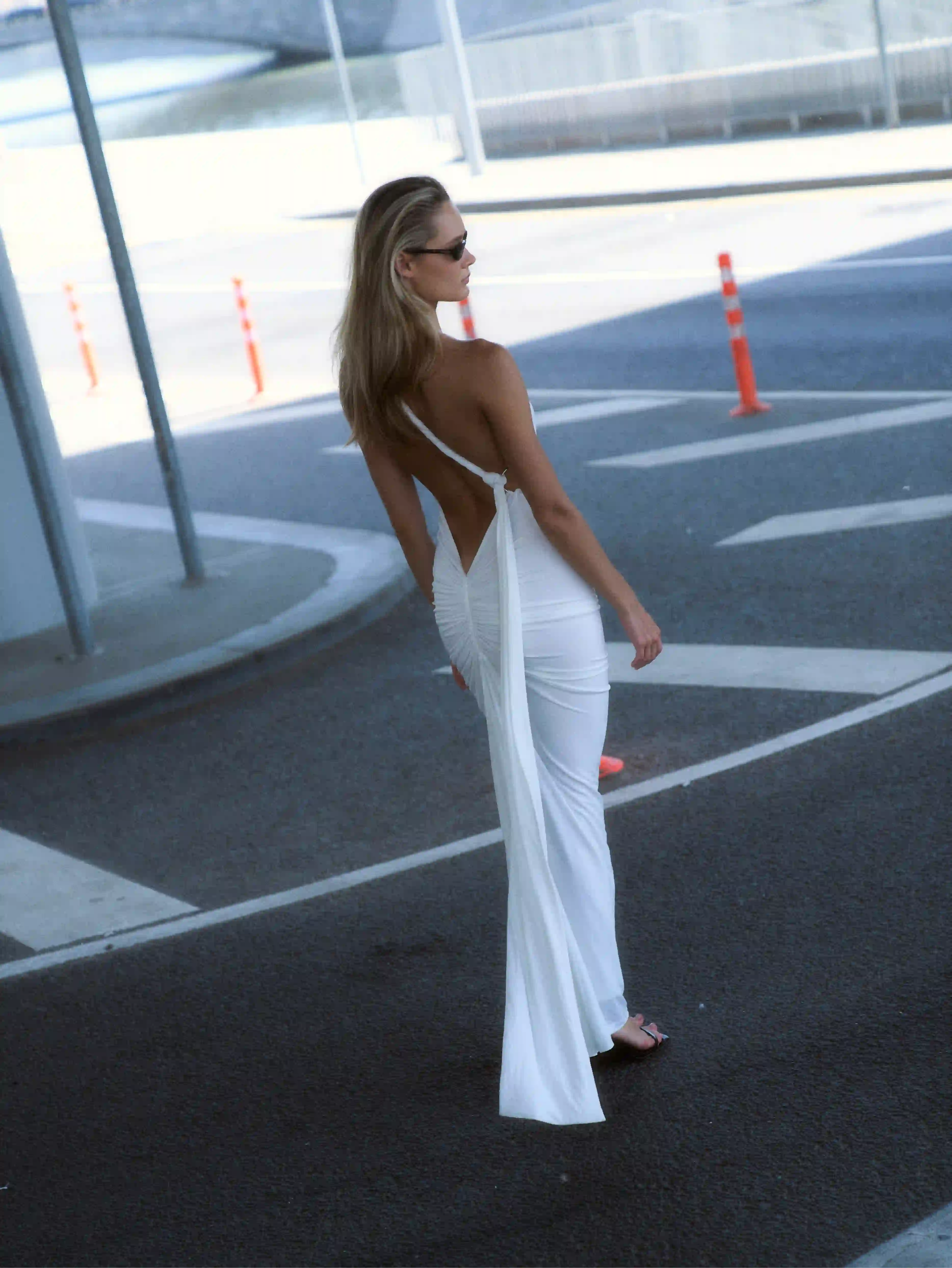 ПЛАТЬЕ AFINA белое