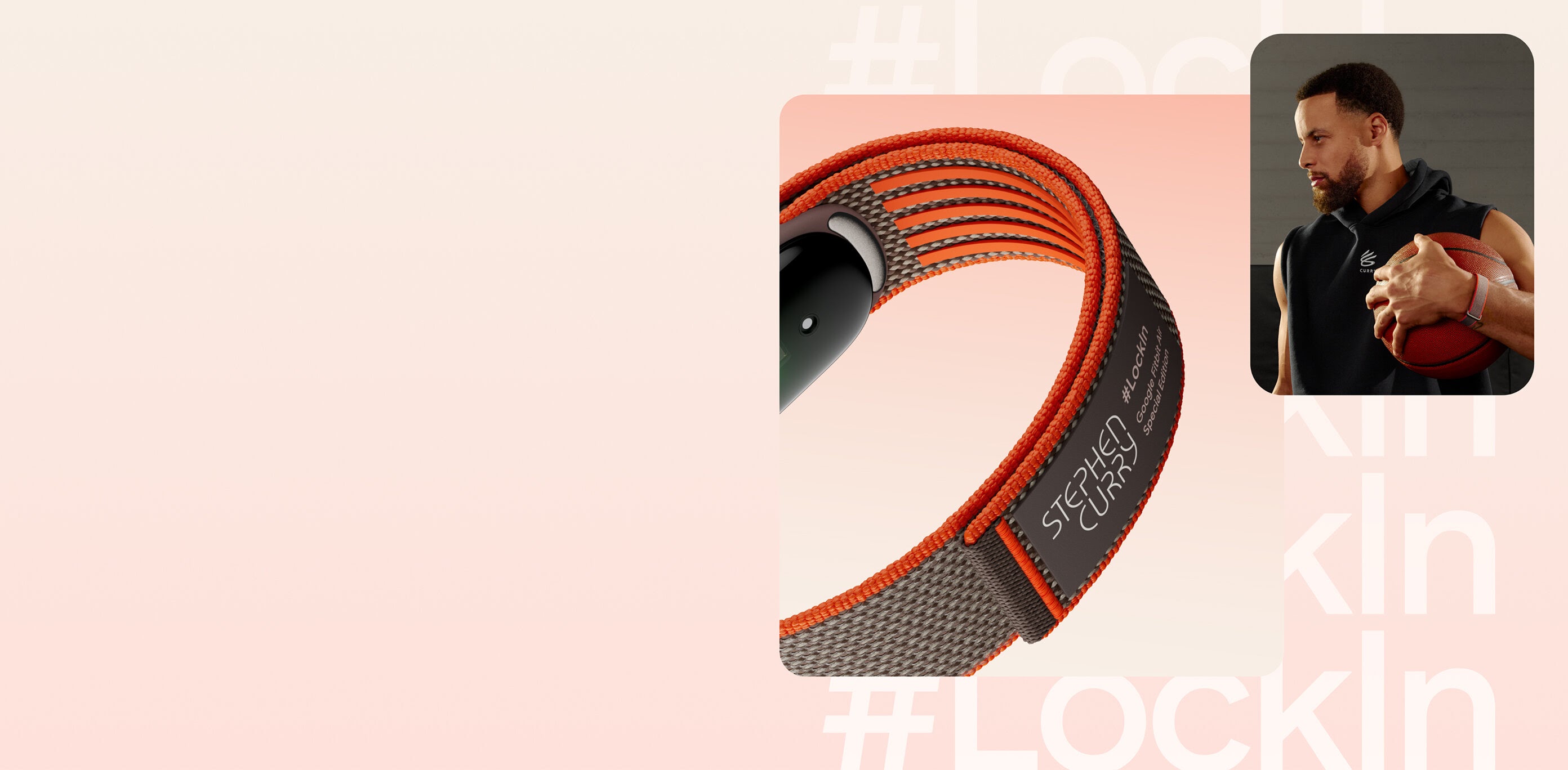 Google Fitbit Air Stephen Curry Edition