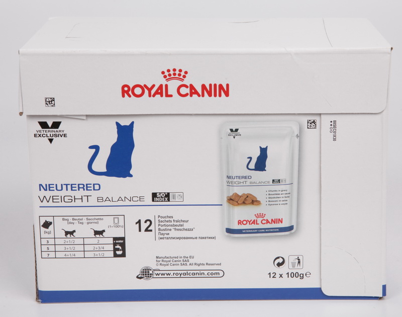 Royal Canin Neutered Weight Balance Консервы для Кастрированных Котов