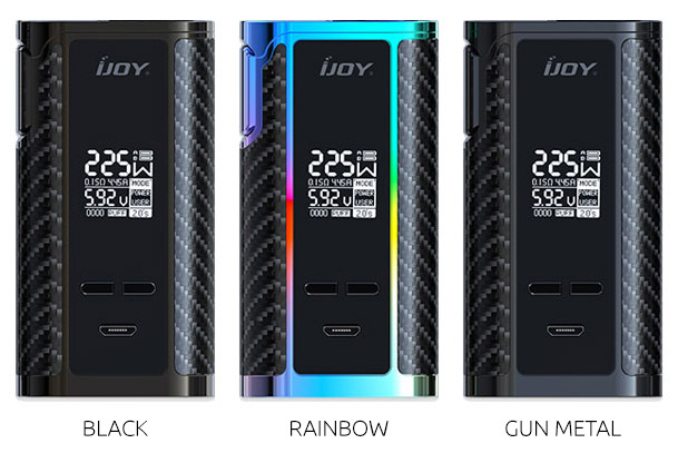 Цвета Боксмода iJOY Captain PD1865