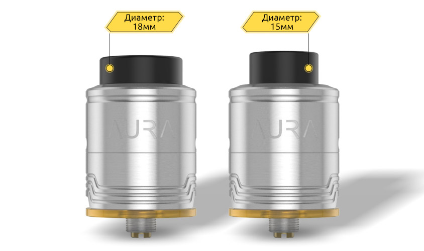 2 Дрип-типа Digiflavor AURA RDA