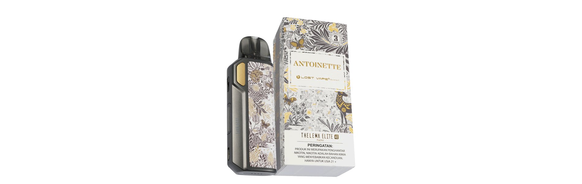 Специальная расцветка Lost Vape Thelema Elite 40 и обновлённые картриджи
