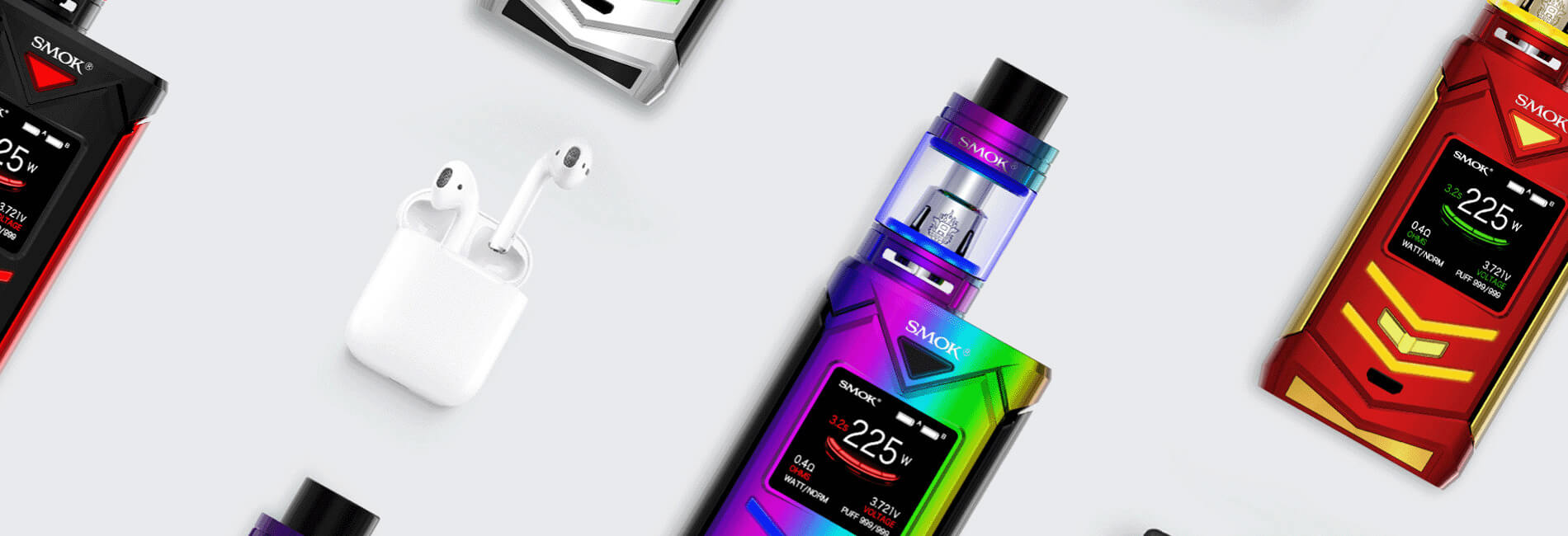Ассортимент SMOK - поды, под-моды и баки