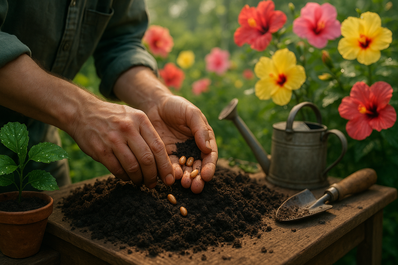 Размножение китайской розы &mdash; укоренение зеленого черенка под стеклянным колпаком в домашних условиях