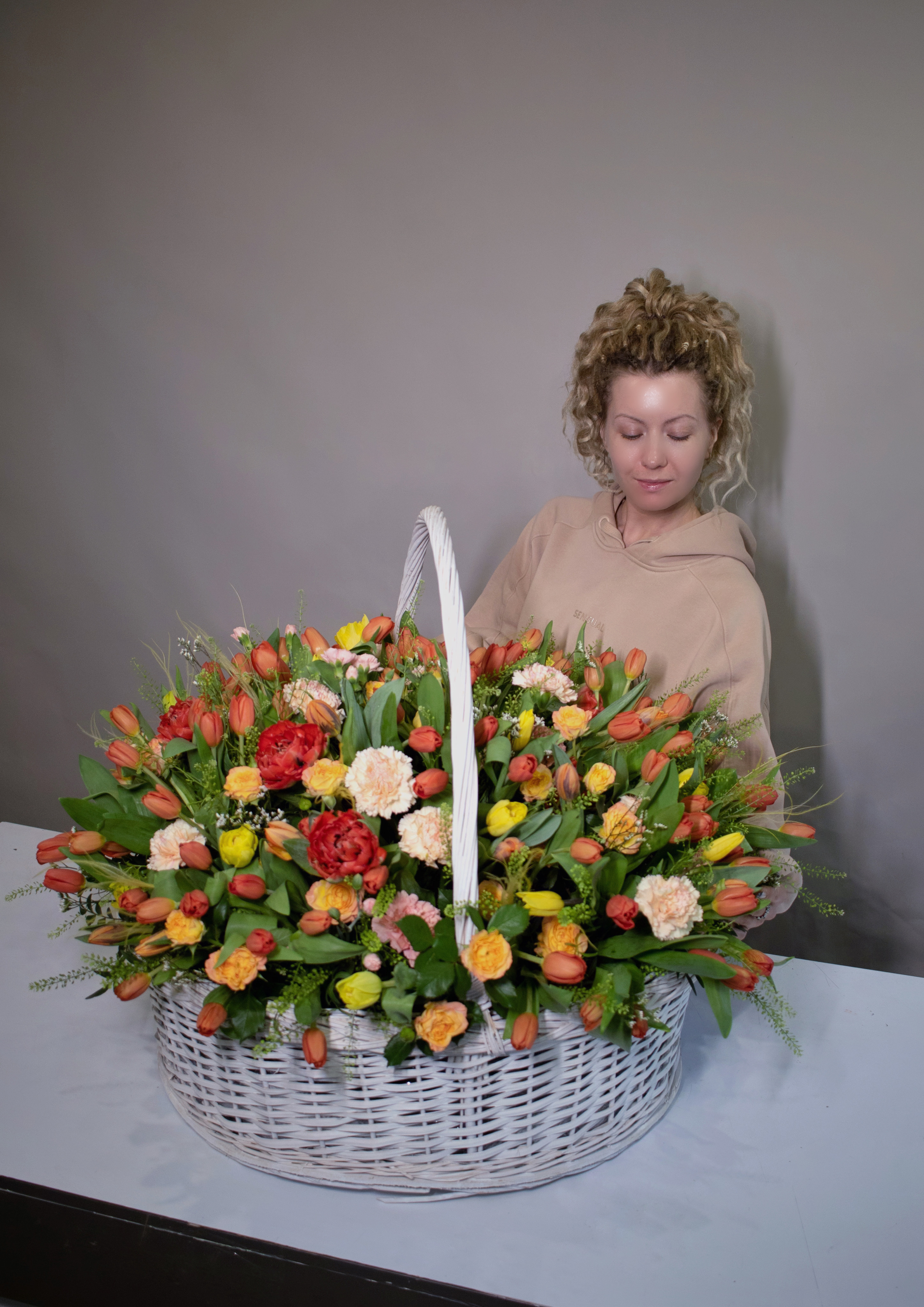 Заказать букет из тюльпанов в FINE FLEUR