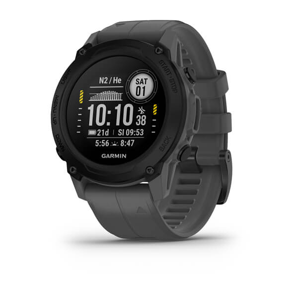 Умные часы Garmin Descent G1 серый, официальный ракурс 1