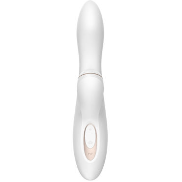 Вагинально-клиторальный стимулятор Satisfyer Pro G-spot Rabbit вид спереди