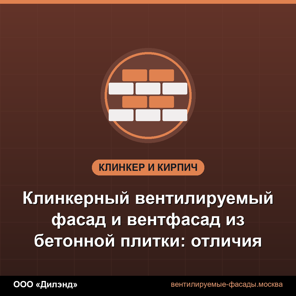 Клинкерный вентилируемый фасад и вентфасад из бетонной плитки: отличия Клинкерный вентилируемый фасад и вентфасад из бетонной плитки: отличия