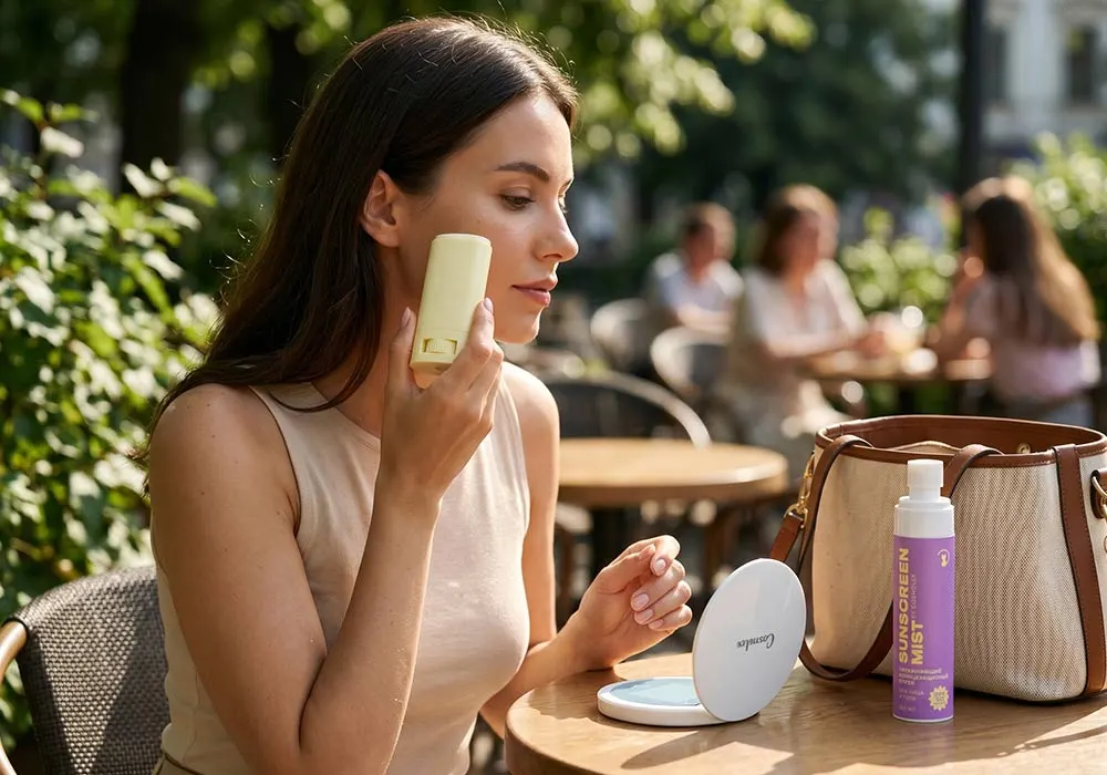 SPF 50 солнцезащитный стик и спрей &mdash; современные форматы защиты