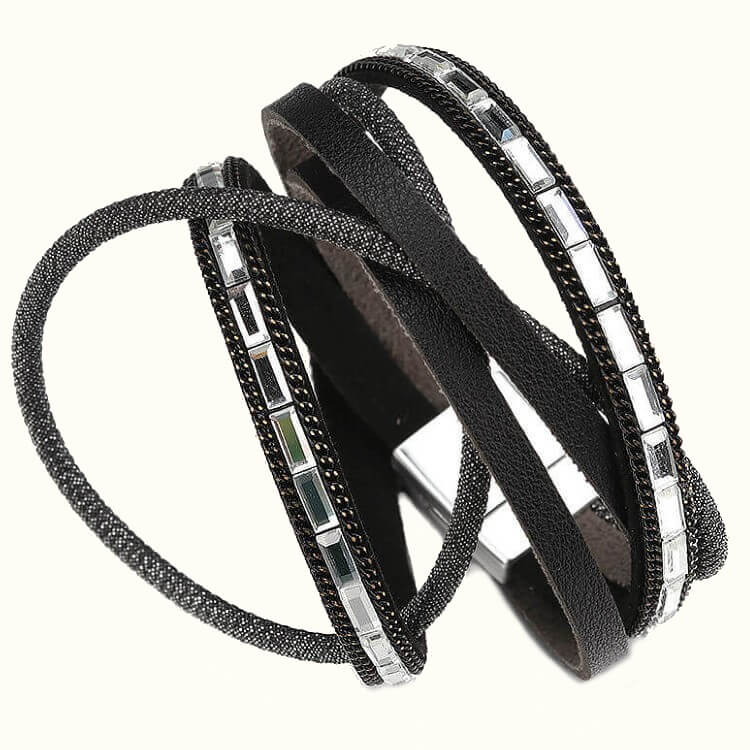 БРАСЛЕТ ЖЕНСКИЙ BOHEMIAN GENUINE SHINE-E190028