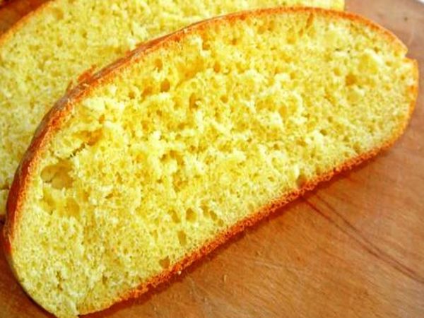 Кукурузный хлеб без глютена яиц и молока для веганов