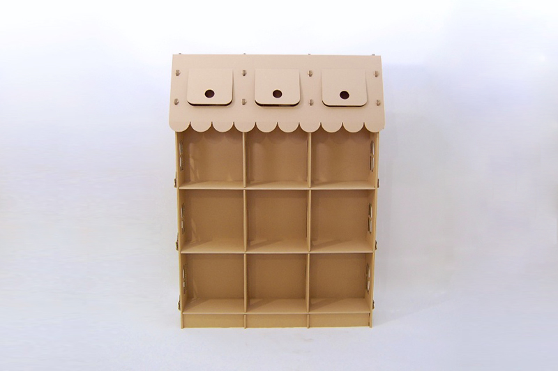 Пошаговая инструкция изготовления шкафчика из бумаги