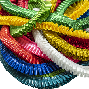 Плиссированная лента