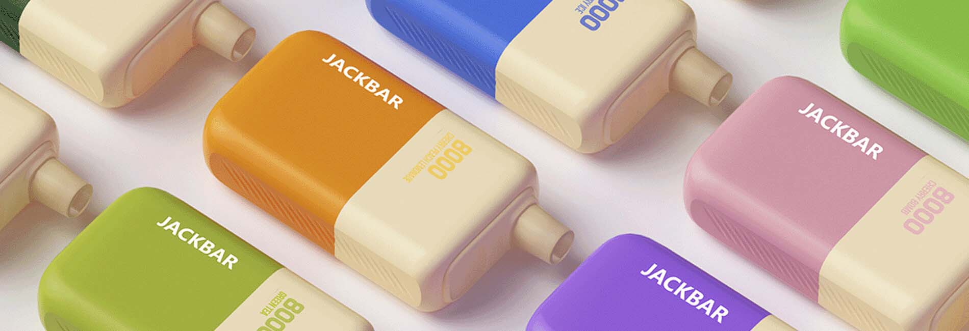 Ассортимент Jackbar вкусы Strawberry Banana Blue Razz Ice Pineapple Lemon Ice