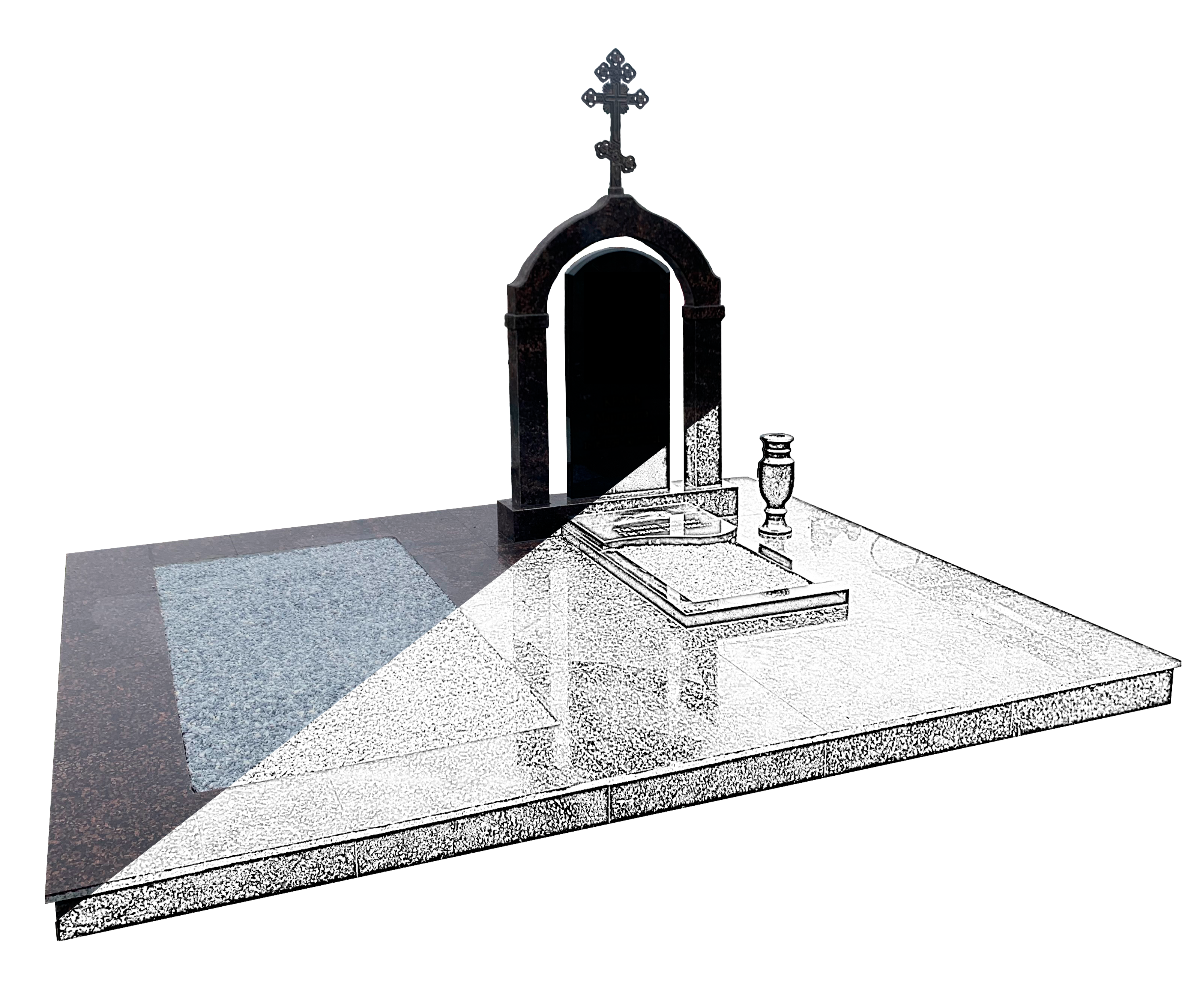 ПРИ ЗАКАЗЕ РИТУАЛЬНОГО СООРУЖЕНИЯ В КОМПЛЕКСЕ ЕСТЬ СКИДКА И 3D-МАКЕТ БЕСПЛАТНО