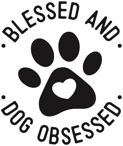 принт Blessed and dog obsessed