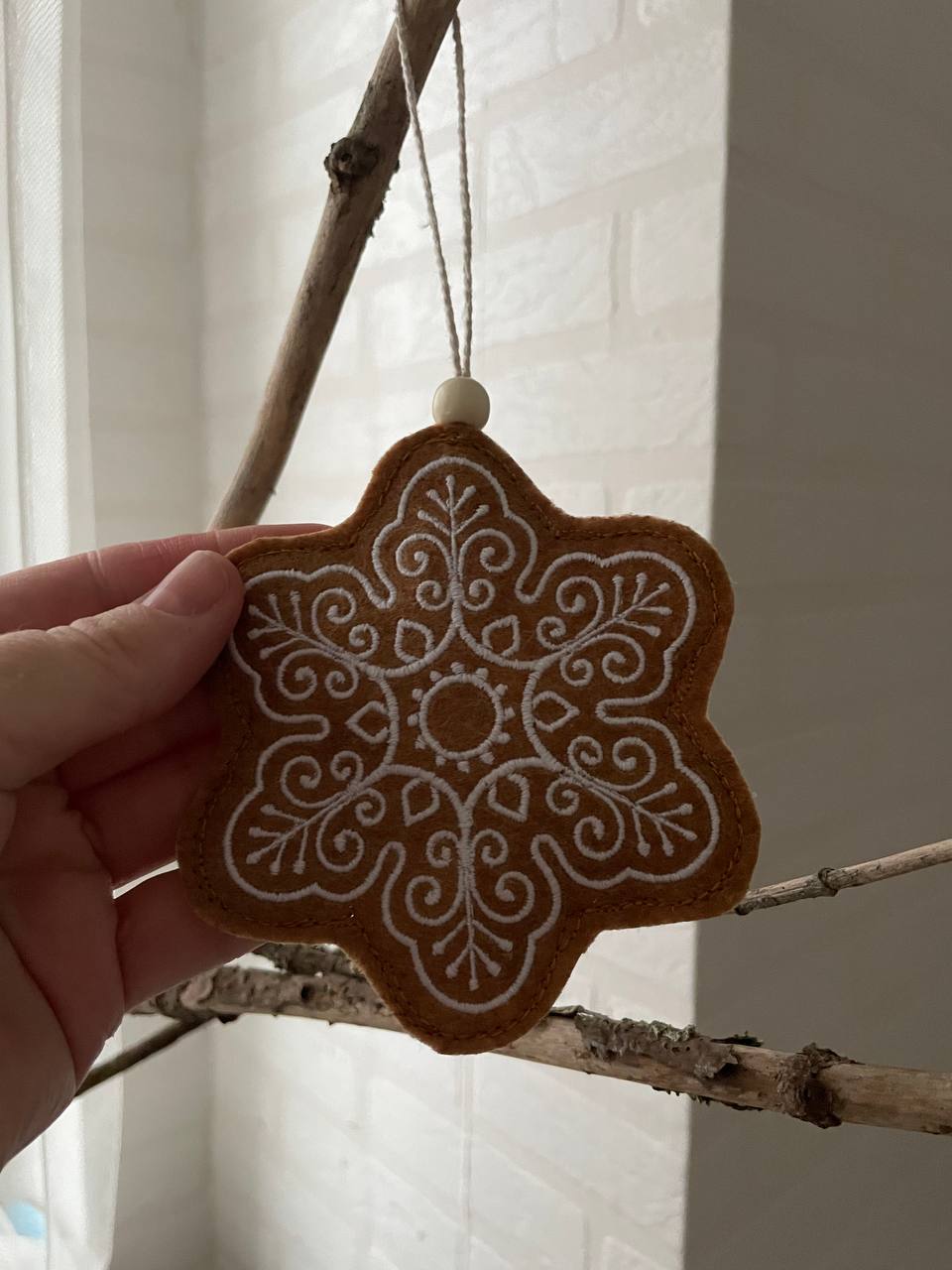 Новогодний декор из фетра-linenby.by Новогодний декор из фетра-linenby.by