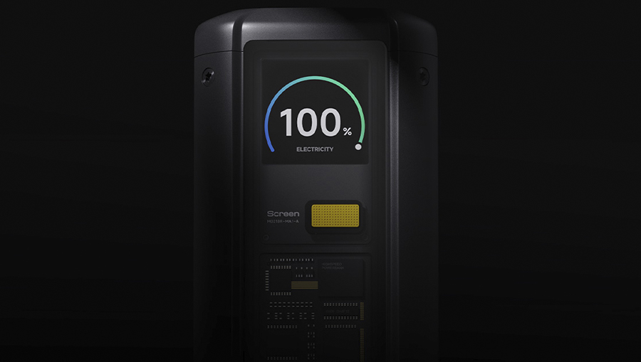 Цифровой дисплей повербанка Xiaomi