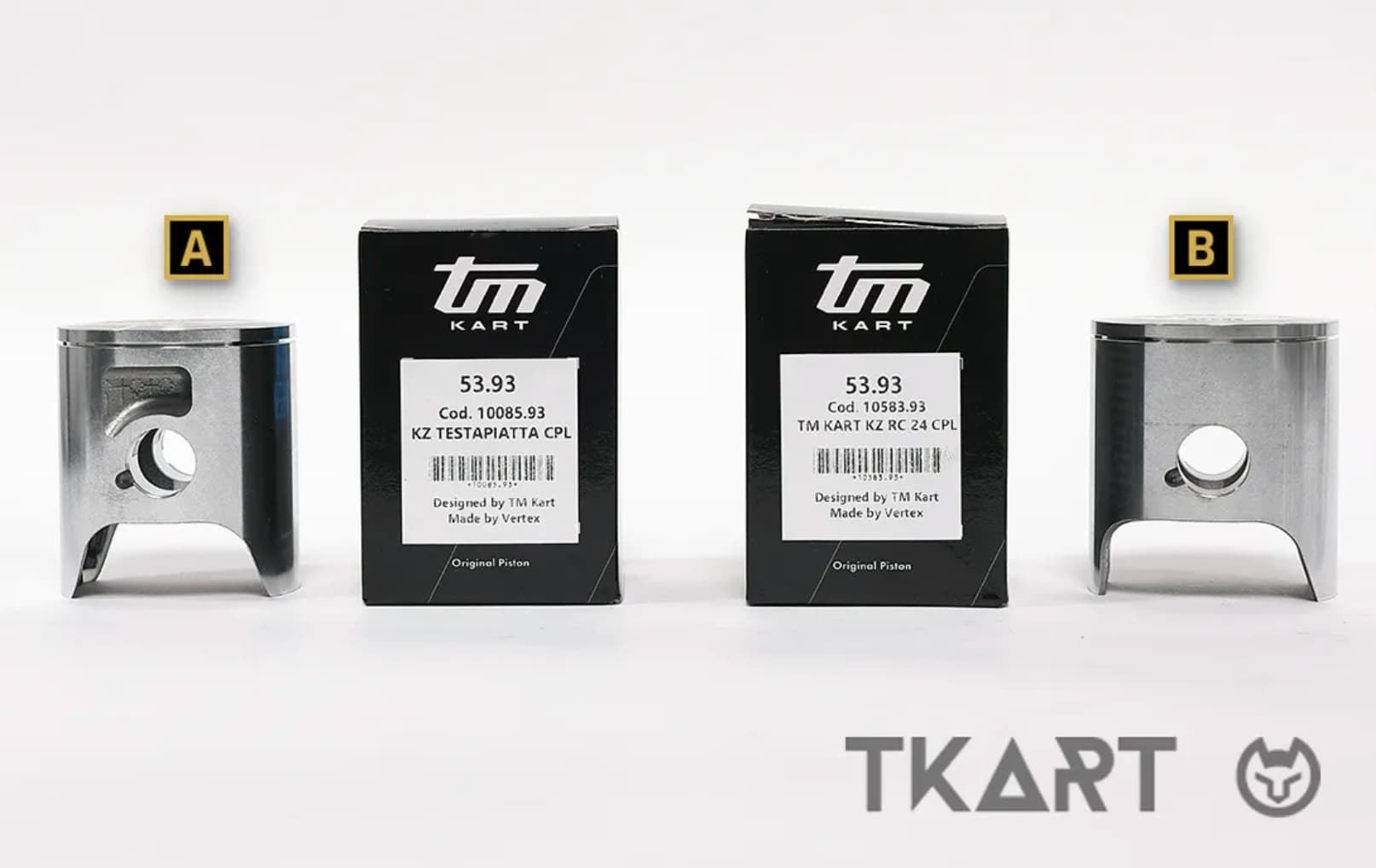 Поршень TM KZ-R3 — новая конструкция без карманов на юбке