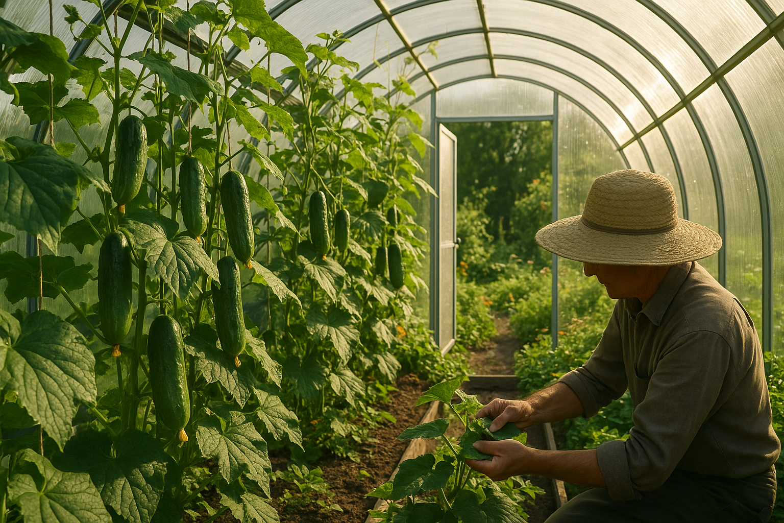 Теплица для огурцов: выбор, покупка и строительство своими руками