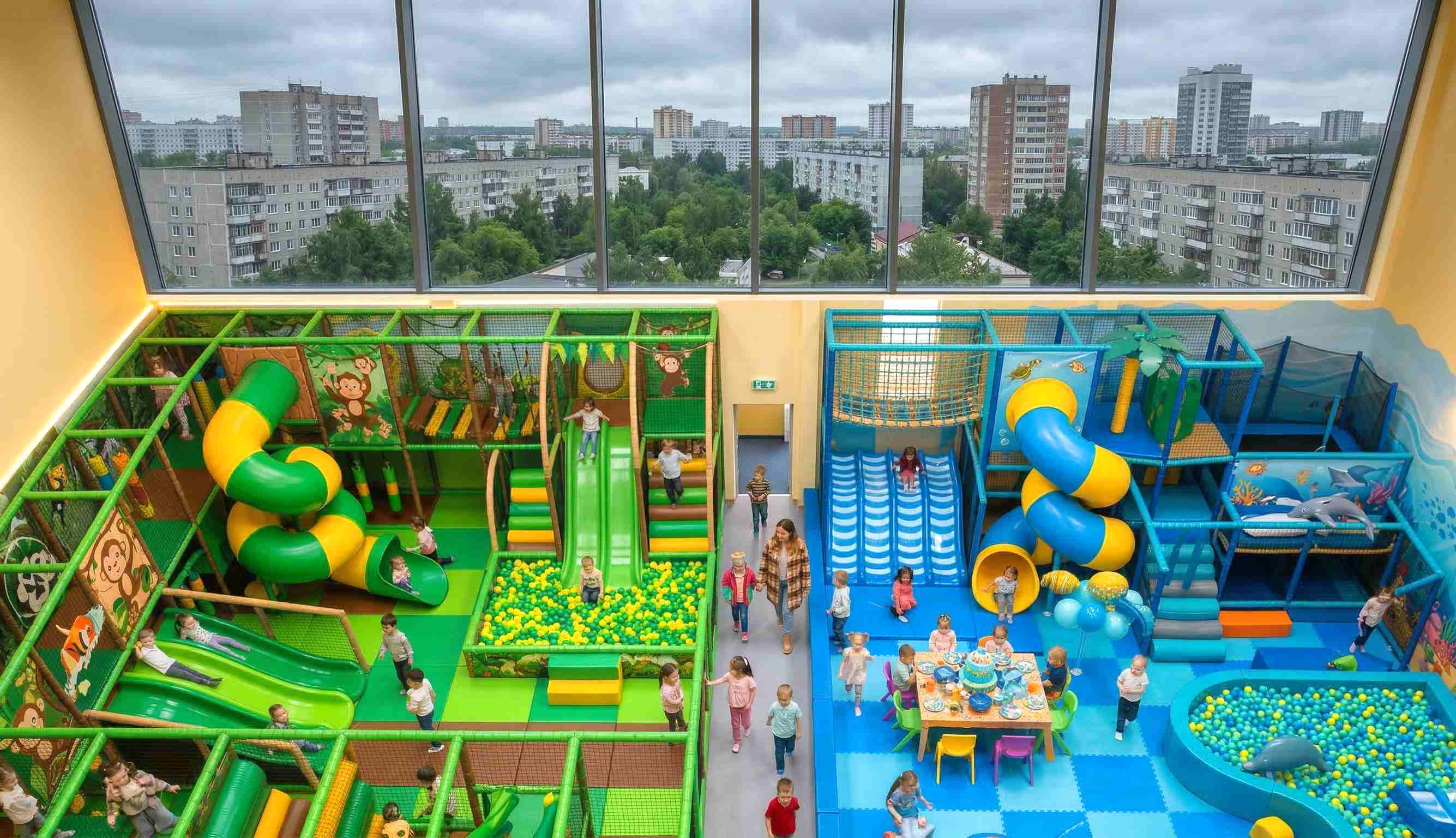 Летняя загрузка центра