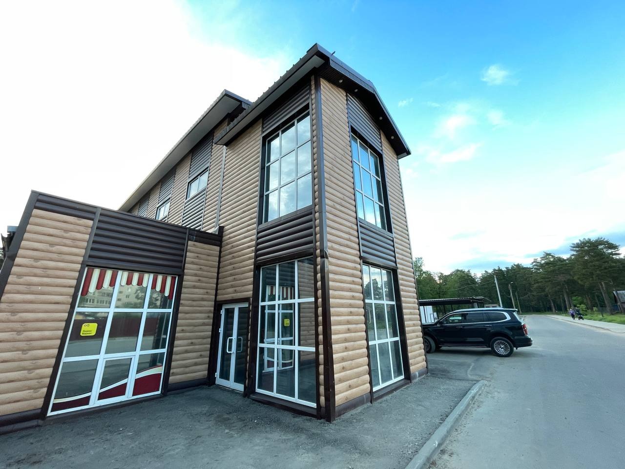 Окна для торгового центра