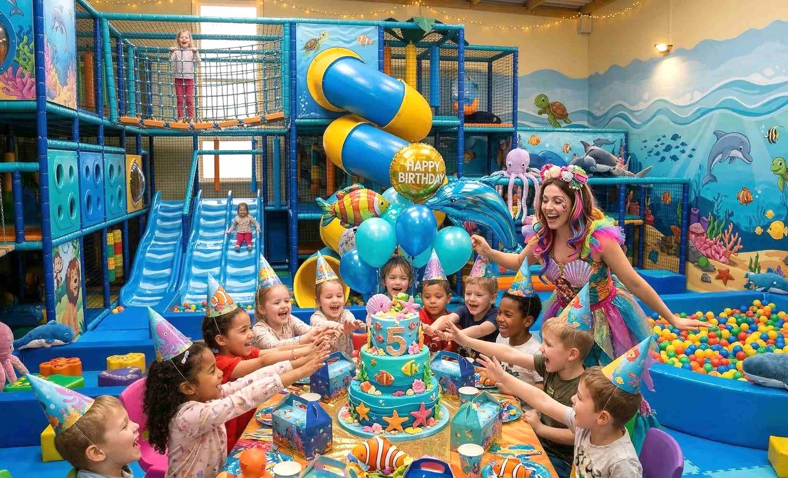 День рождения в игровом центре