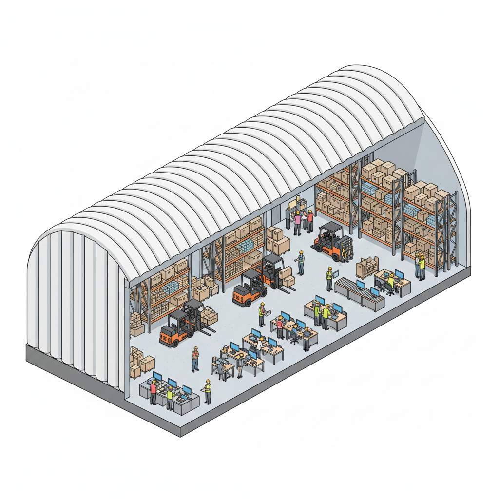 Определение и основные характеристики ангара