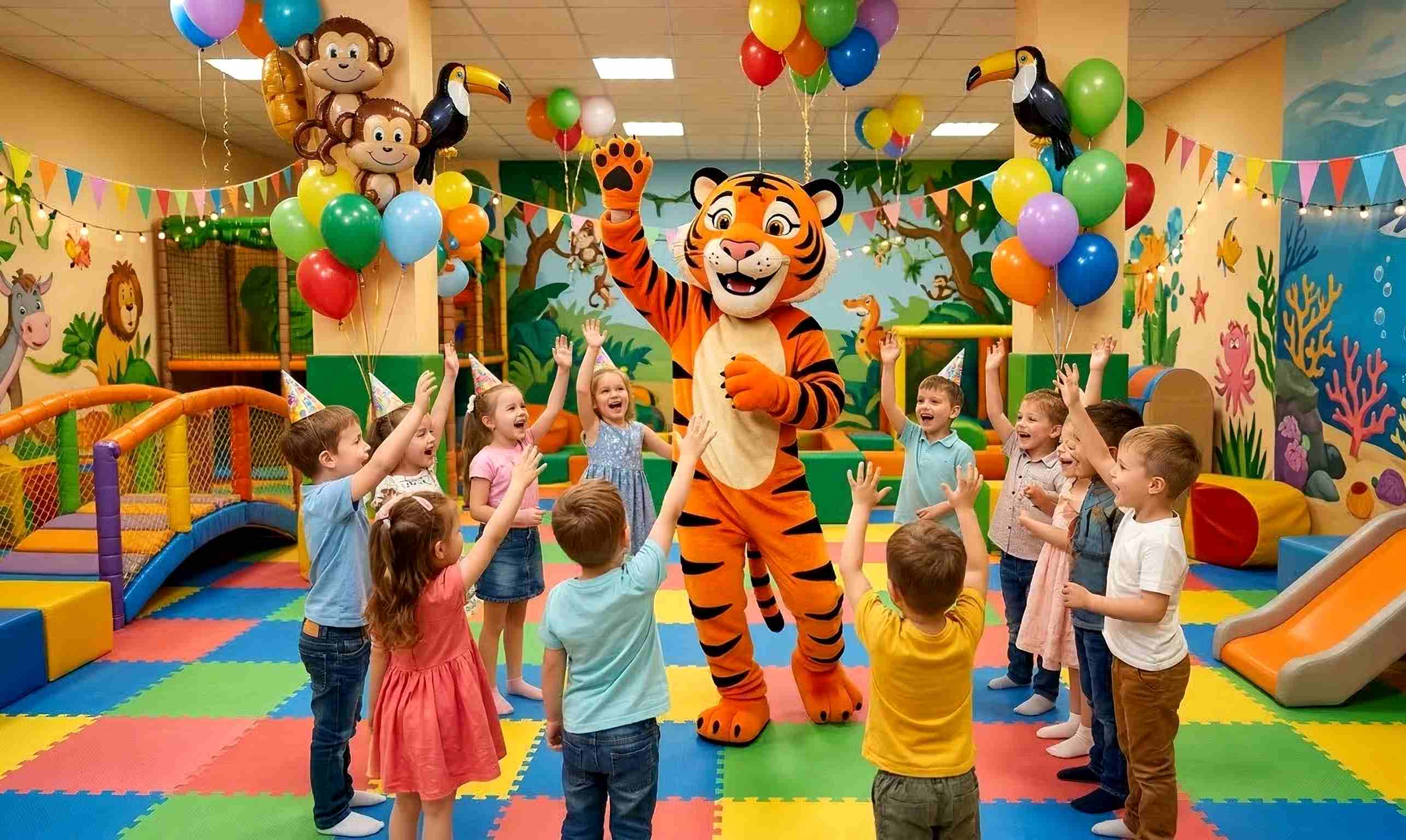 Профессиональный аниматор на детском празднике