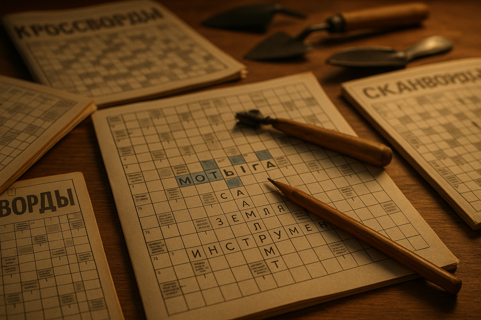 Мотыга - древнее сельскохозяйственное орудие для рыхления земли с рукояткой и заострённой рабочей частью