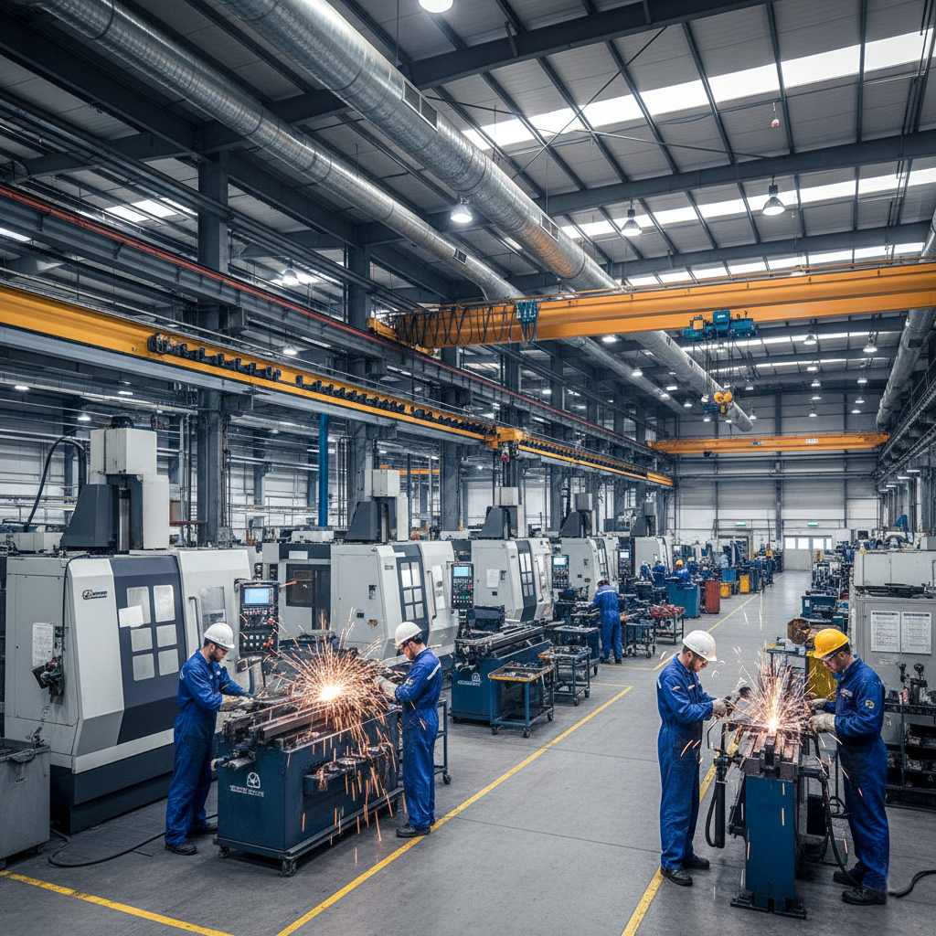 Производственные ангары для промышленных процессов