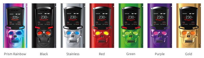 Цвета Боксмода SMOK S-Priv 225W