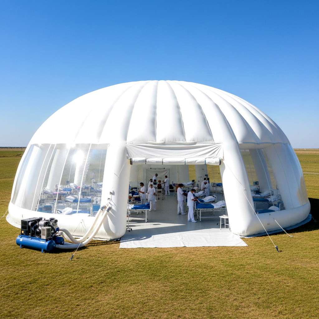 Пневмоангары - мобильные решения