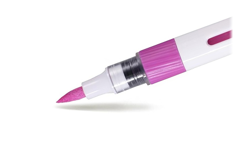 Фломастеры с наконечником кистью