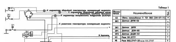 Рекомендуемая электрическая схема подключения