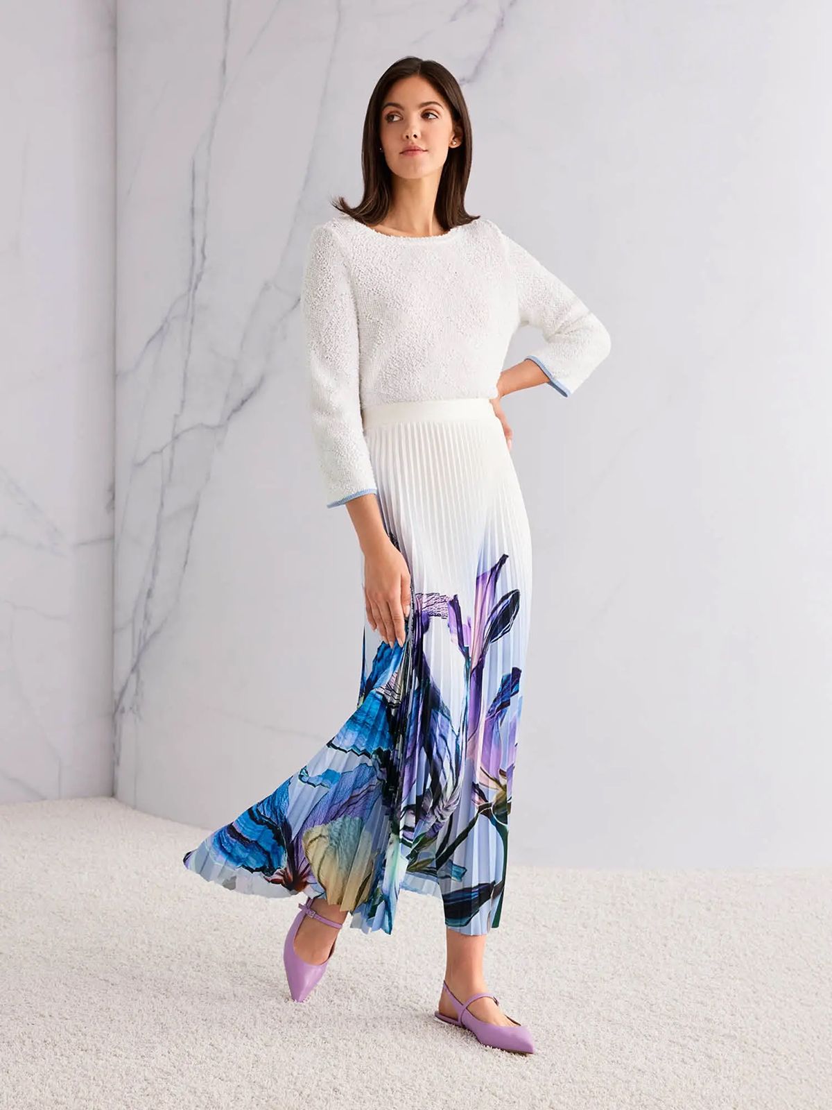 Новая коллекция Marc Cain Serene Hues: весна в мягких оттенках и легких фактурах-1 Новая коллекция Marc Cain Serene Hues: весна в мягких оттенках и легких фактурах