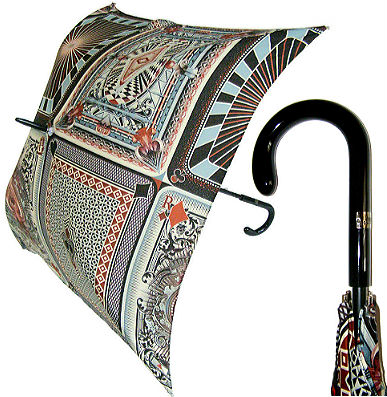 Jean Paul Gaultier квадратный зонт-трость