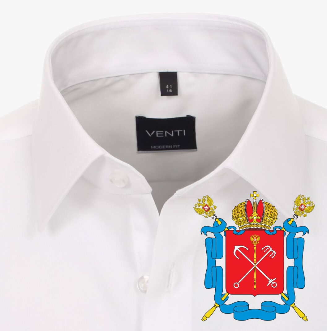 Сорочка 001480-0 с гербом Санкт-Петербурга