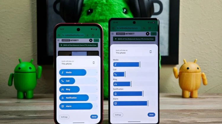 В Android 16 появились ползунки громкости для точной настройки
