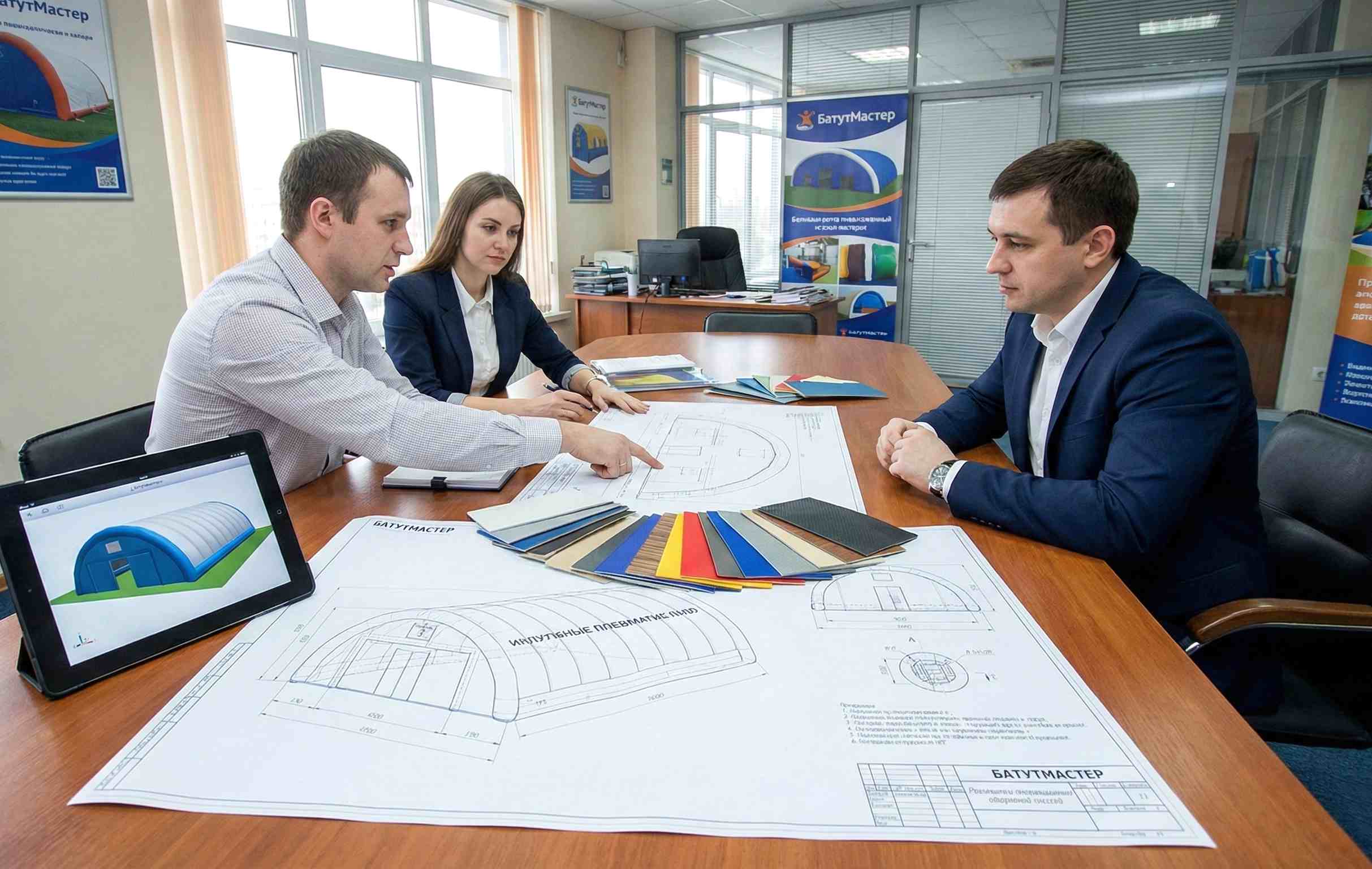 Процесс выбора ангара - консультация и планирование