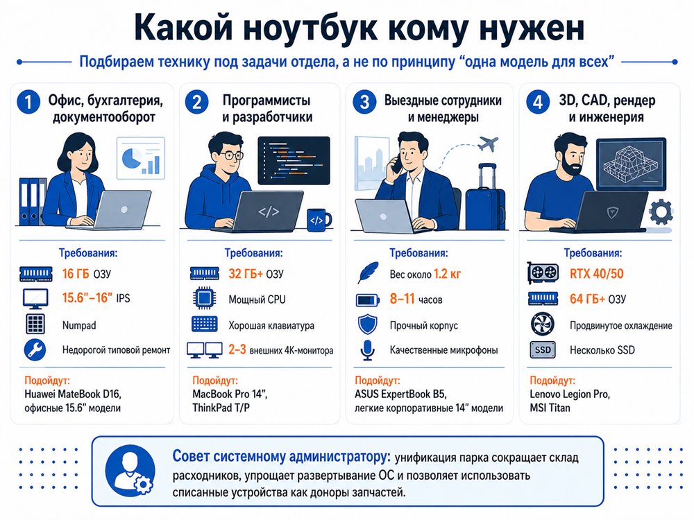 Как выбрать ноутбук